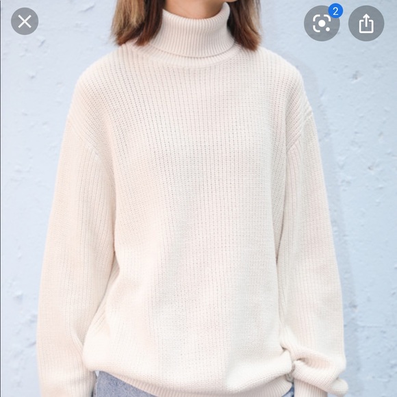 Brandy Melville Sweaters - Brandy Melville Agnes turtleneck knit sweater